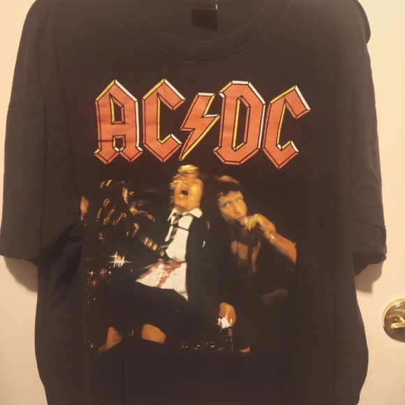 Vintage AC/DC concert t shirt original